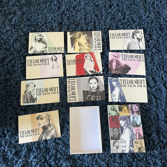 Taylor Swift The Eras Tour VIP Postcard Post Card Set with Box VIP Exclusive - Picture 1 of 2